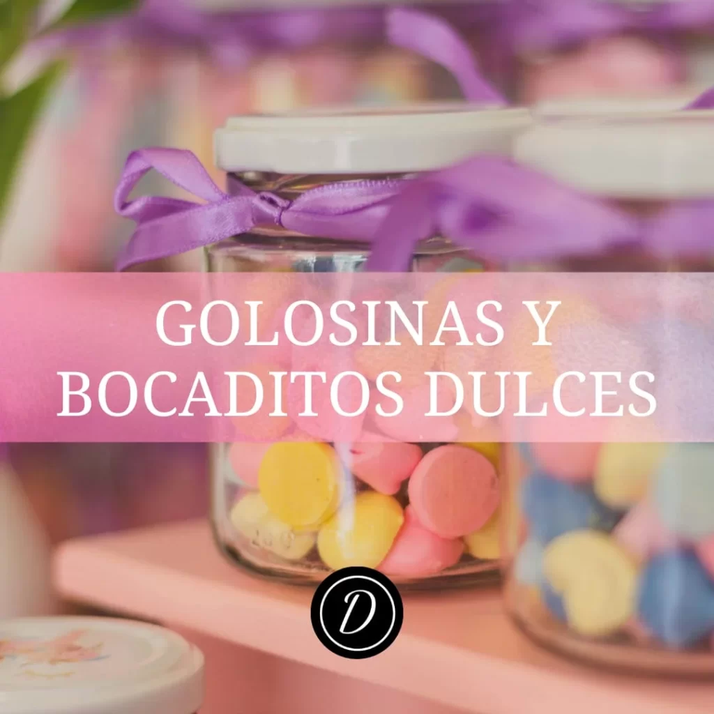 Imagen golosinas y bocaditos dulces
