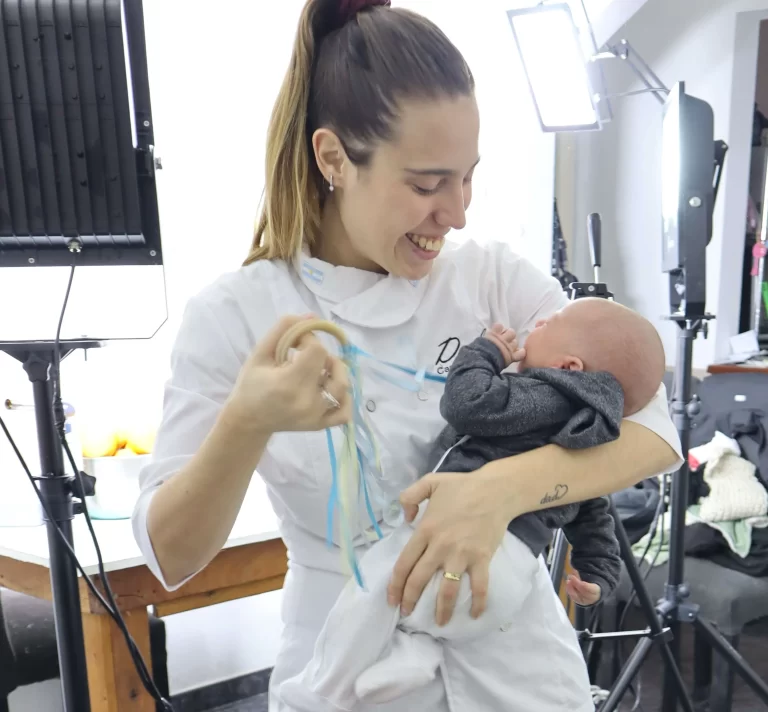 Foto Cami con bebe